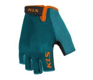 L KLS FACTOR 021 TURQUOISE SHORT FINGER GLOVES