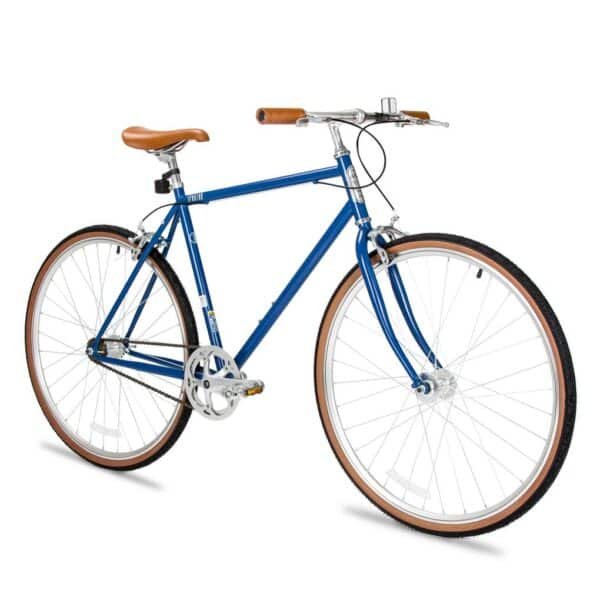 Spartan 700c Platinum Fixie Bicycle (Single-Speed) - Matte Navy