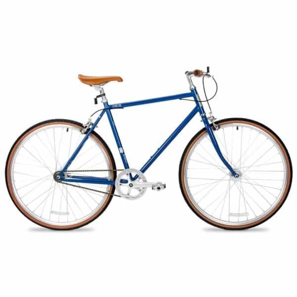 Spartan 700c Platinum Fixie Bicycle (Single-Speed) - Matte Navy - Image 2