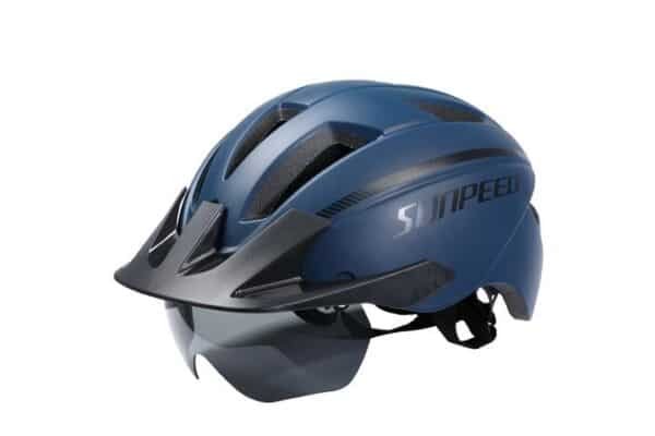 SUNPEED Road / MTB Bicycle Safety Helmet with UV Protection Visor - Image 3