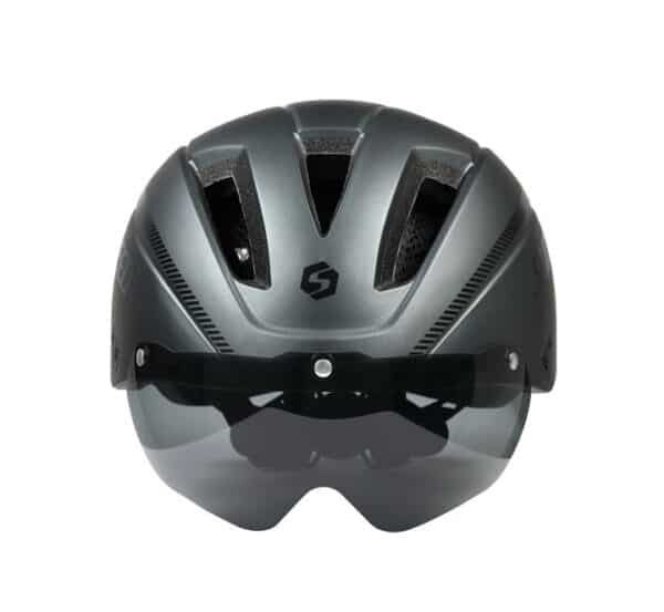 SUNPEED Road / MTB Bicycle Safety Helmet with UV Protection Visor - Image 8