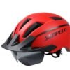 SUNPEED Road / MTB Bicycle Safety Helmet with UV Protection Visor