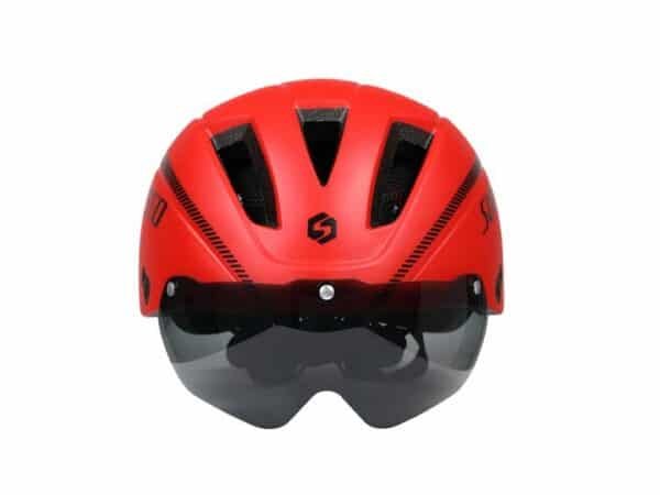 SUNPEED Road / MTB Bicycle Safety Helmet with UV Protection Visor - Image 10