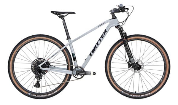 Twitter WARRIOR Pro SRAM Eagle SX-12 speed Carbon MTB 17" 29er Gray - Image 7