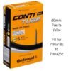 Continental Bicycle Inner Tube 700x18-25c 60mm PV (Presta Valve)