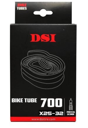 dsi-700x25-32 DSI Bicycle Inner Tube 700x25-32c 80mm PV (Presta Valve)