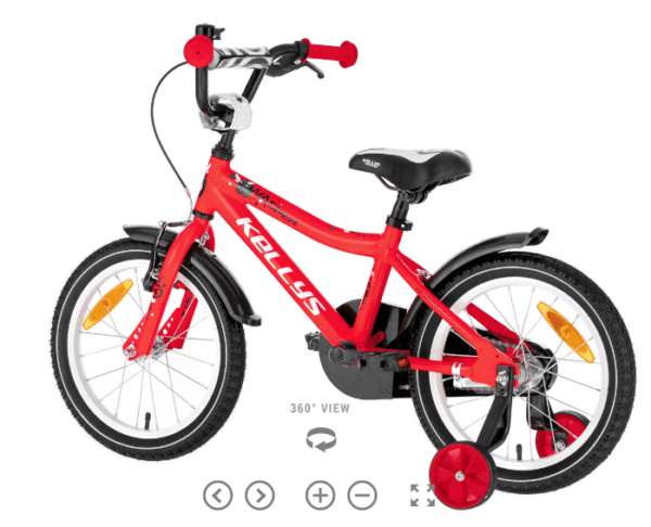kellys-wasper-red-04 USED: Kelly's Wasper 16" Kids Bike Red