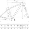 spider-10-neon-yellow-geometry Kellys Bike Spider 10 Neon Yellow 27.5 XC MTB - Small