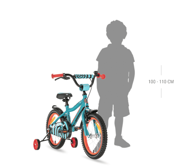 wasper-frame-size USED: Kelly's Wasper 16" Kids Bike Red