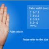 ROCKBROS 2XL Half Finger Breathable Bicycle Gloves Bike Sponge Pad