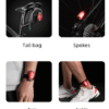 ROCKBROS Bike Tail Light Mini for MTB and Road Bikes, Bags and Belts