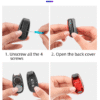 ROCKBROS Bike Tail Light Mini for MTB and Road Bikes, Bags and Belts