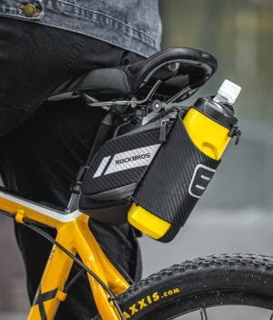 ROCKBROS Saddle Bag C32BK-04 ROCKBROS 1.5L Bicycle Bag with Bottle Holder Reflective