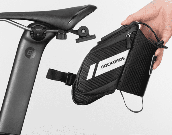 ROCKBROS 1.5L Bicycle Bag with Bottle Holder Reflective - Image 8