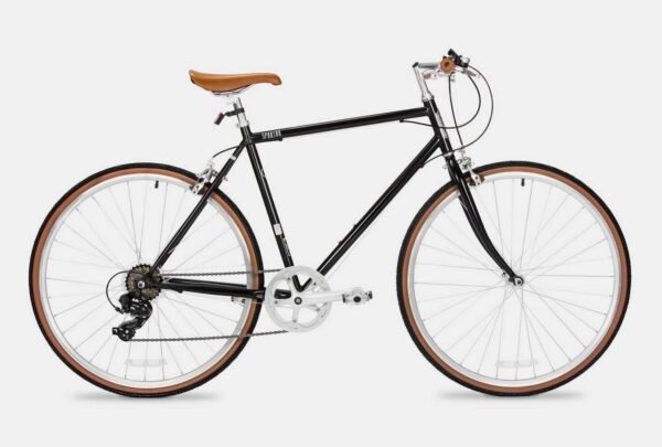 Spartan 700c Platinum City Bicycle Matte Black - Medium