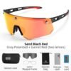 ROCKBROS magnetic cycling goggles-15 ROCKBROS 2-in-1 Bicycle Sunglasses Polarized with Magnetic Lenses