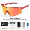 ROCKBROS magnetic cycling goggles-17 ROCKBROS 2-in-1 Bicycle Sunglasses Polarized with Magnetic Lenses