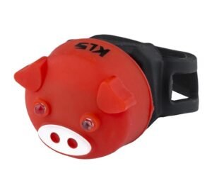 kls-light-rear-piggy-red Headlights for kids KLS PIGGY Red