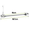 tekbox-rear-qr-skewer-01 KOMODO Single Rear Wheel Quick Release Skewer for Turbo Trainer