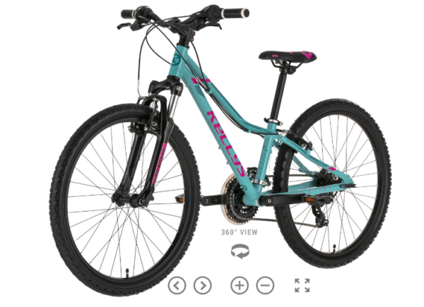 Kellys Kiter 50 Turquoise-02 KELLYS Bike Kiter 50 Turquoise 21s 24"