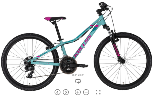 Kellys Kiter 50 Turquoise-06 KELLYS Bike Kiter 50 Turquoise 21s 24"