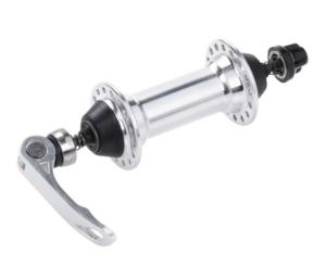 front hub kls drive 32h v-brake silver Front hub KLS DRIVE F, V-brake, 32H, silver