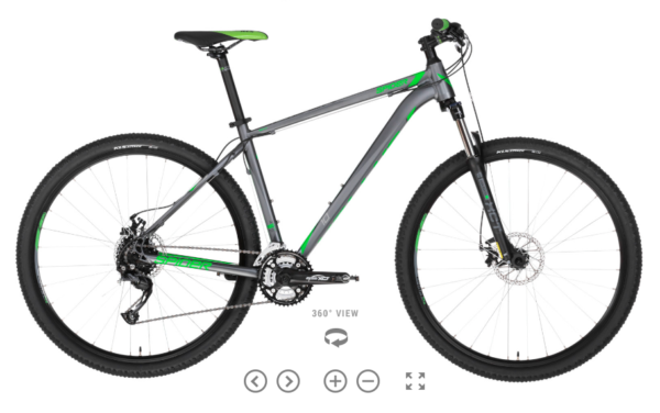 Kellys Bike Spider Spider 10 M Green XC 29er