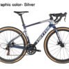 Twitter Carbon Road/Gravel 2X11 spd Bike - Dark Gray 48 cm