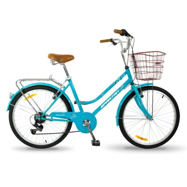 Spartan 24" Vintage Women's Bike Teal - Image 2