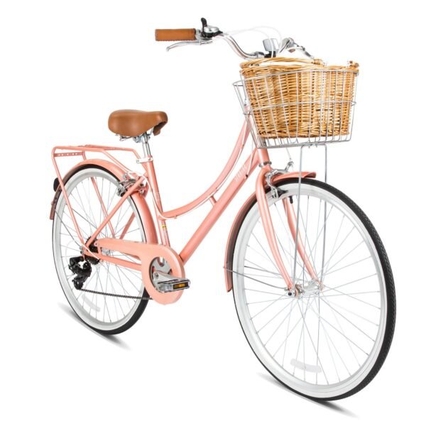 Spartan 26" Platinum City Bike - Blush Pink - Small