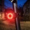 SP-9055 Spartan Smart Rear Light - 08 Spartan Automatic Aluminium Rear/Back Light with Brake Sensors