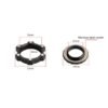 GUB G606 Disc Brake Adapter center lock to 6 bolt For 9/12/15mm Bike Hub