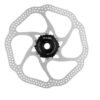 GUB G606 Disc Brake Adapter center lock to 6 bolt For 9/12/15mm Bike Hub