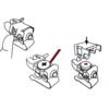 Mini Waterproof Bicycle Brake Light for Mechanical Disc Brakes and all Pull Brakes