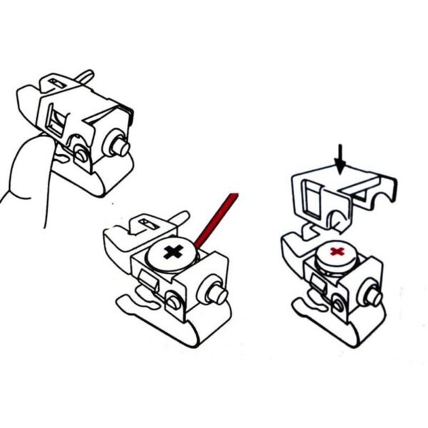 Mini Waterproof Bicycle Brake Light for Mechanical Disc Brakes and all Pull Brakes - Image 3