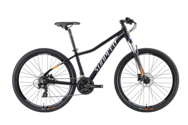 STELLA-BLACK SUNPEED Stella 24s Hydraulic Brakes 27.5" Wheels 17" Frame BLACK