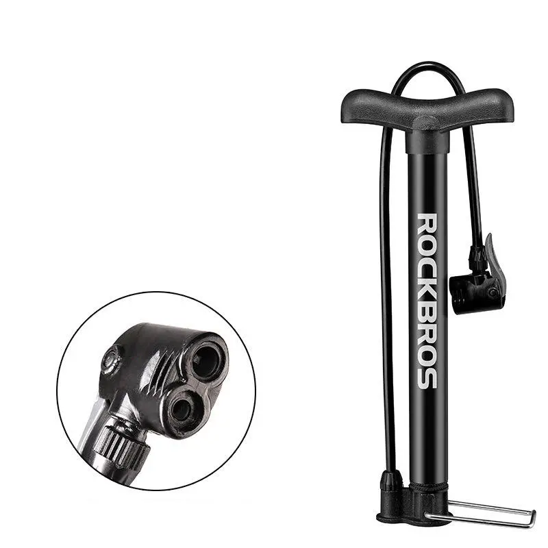 ROCKBROS 120 psi Mini Floor Bike Pump