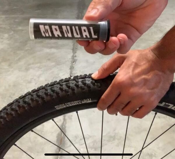 MANUAL Tubeless Tire Repair Kit Road and MTB Bacon Strips Plus Insertion Tool