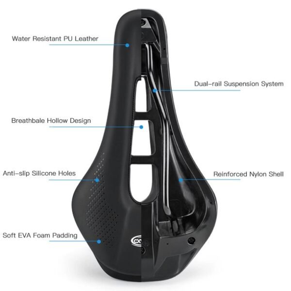 CXWXC Bicycle Comfort Saddle