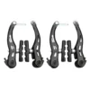 2 Sets bicycle V brake kit for mountain bikes, BMX, hybrid bikes, and more
