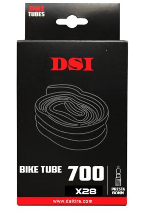 DSI Bicycle Inner Tube 700x28-35 80mm PV (Presta Valve) / French Valve