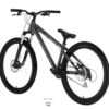 KELLYS Whip 10 M Raw Dirt Bike 26" 7 spd
