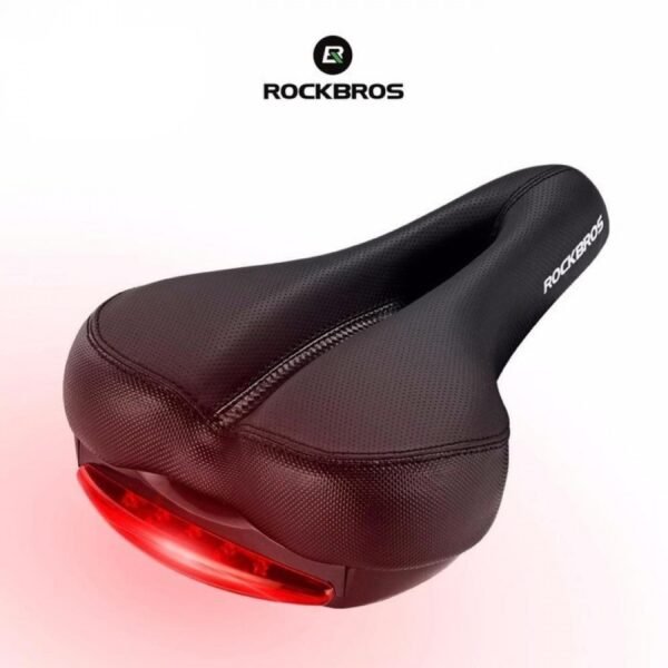 ROCKBROS Black Saddle with Light FU5700L