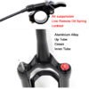 TW-TOP-03 TW-TOP MTB REAR ARCH Air Suspension Fork 27.5 with Remote, Magnesium Alloy Thru axle Boost 110mm