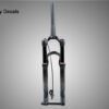 TW-TOP-04 TW-TOP MTB REAR ARCH Air Suspension Fork 27.5 with Remote, Magnesium Alloy Thru axle Boost 110mm