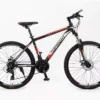 topright-black-red TOPRIGHT Aluminium Alloy Mountain Bike 16" Frame, 27.5" Wheel, 7x3 Speed