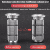 carbon fork flower headset nut and bolt -02 Carbon Fork Expanding 3 Section (flower) Headset Nut & Bolt