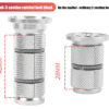 carbon fork flower headset nut and bolt -08 Carbon Fork Expanding 3 Section (flower) Headset Nut & Bolt