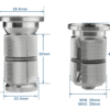 Fork Expansion Bolts 2 Section for 1 1/8" 28.6mm Steerer Threadless Fork
