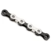 KMC X11- 11 Speed Silver Black Chain for Road Bikes & Mountain Bikes